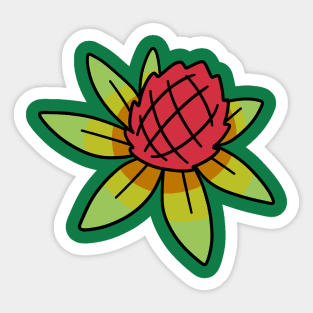 Pineapple Blossom Sticker